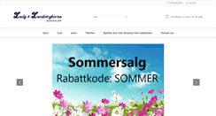 Desktop Screenshot of ladyoglandstrykeren.com